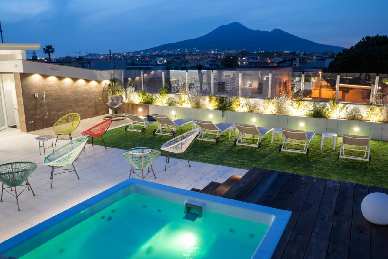 Houses & Rooftop Pompei - Sky المظهر الخارجي الصورة